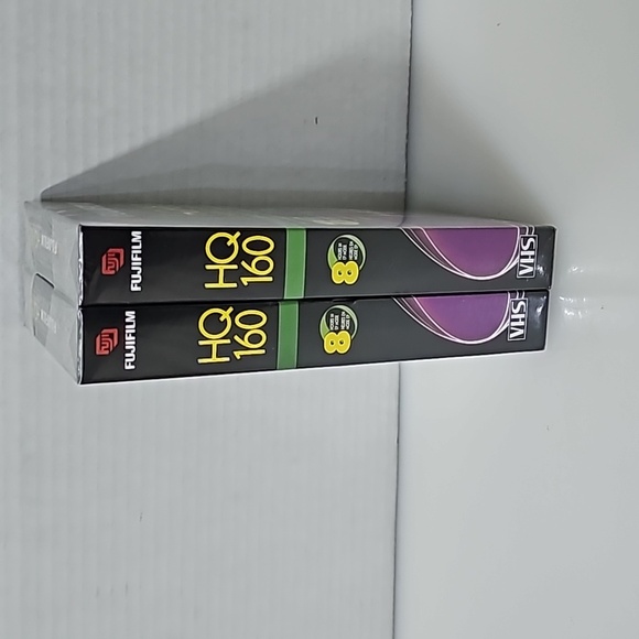 Fujifiln HQ T-160 Blank Vhs tapes 2pack - Picture 2 of 3